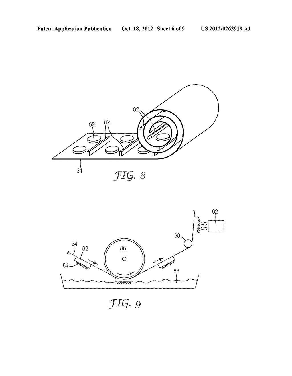 ARTICLES INJECTION MOLDED ON A WEB - diagram, schematic, and image 07