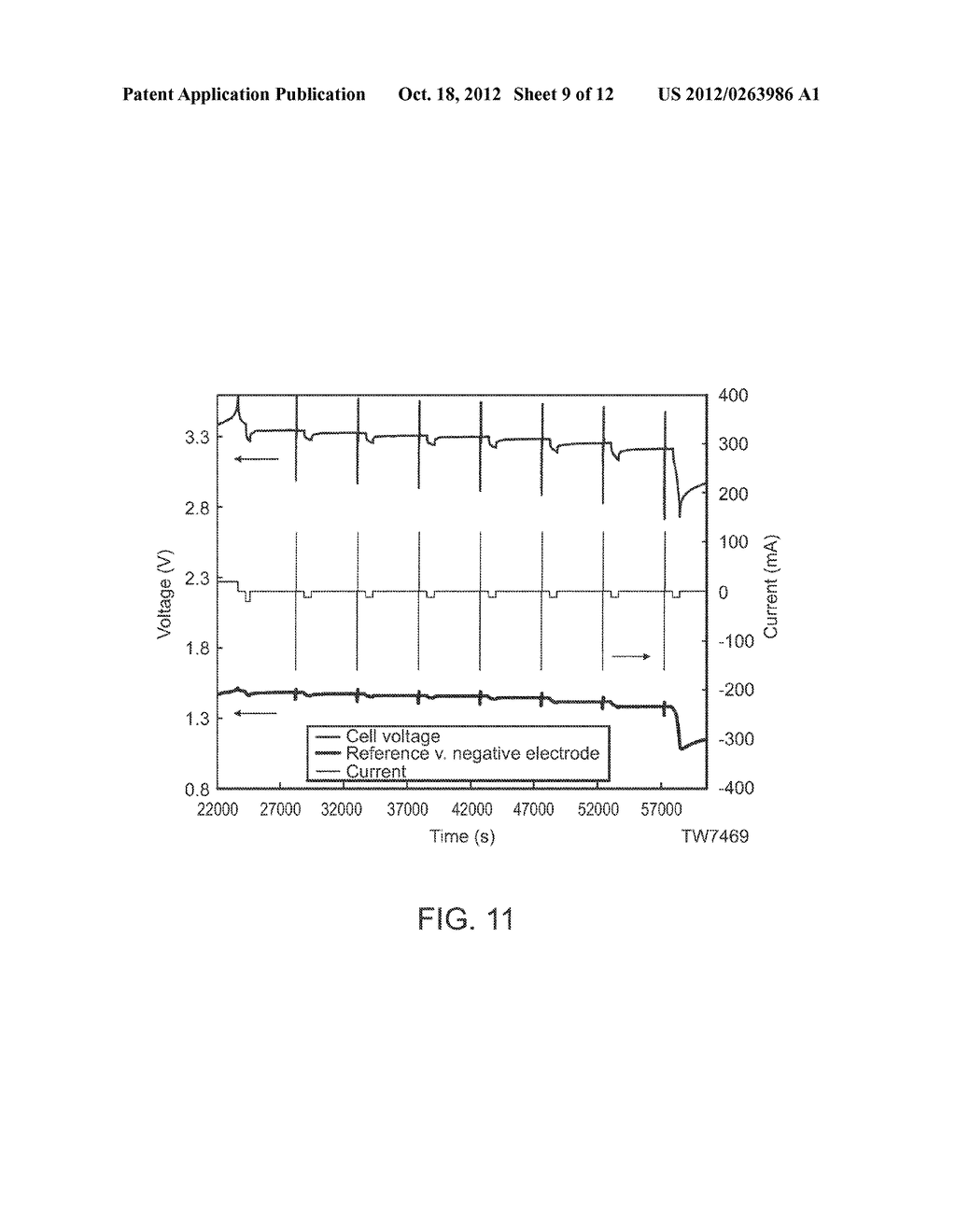 LITHIUM RECHARGEABLE CELL WITH REFERENCE ELECTRODE FOR STATE OF HEALTH     MONITORING - diagram, schematic, and image 10