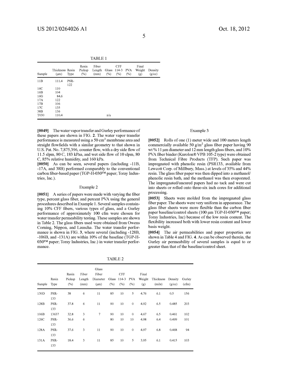 WET SIDE PAPER FOR FUEL CELL HUMIDIFIER - diagram, schematic, and image 16