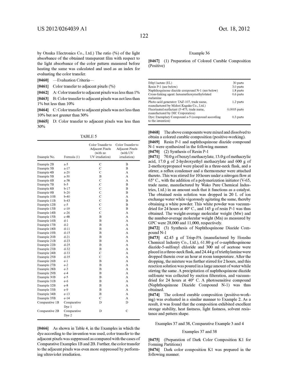 COLORED CURABLE COMPOSITION, RESIST LIQUID, INK FOR INKJET PRINTING, COLOR     FILTER, METHOD OF PRODUCING COLOR FILTER, SOLID-STATE IMAGE SENSOR,     LIQUID CRYSTAL DISPLAY, ORGANIC EL DISPLAY, IMAGE DISPLAY DEVICE AND     COLORANT COMPOUND - diagram, schematic, and image 123