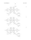 COLORED CURABLE COMPOSITION, RESIST LIQUID, INK FOR INKJET PRINTING, COLOR     FILTER, METHOD OF PRODUCING COLOR FILTER, SOLID-STATE IMAGE SENSOR,     LIQUID CRYSTAL DISPLAY, ORGANIC EL DISPLAY, IMAGE DISPLAY DEVICE AND     COLORANT COMPOUND diagram and image