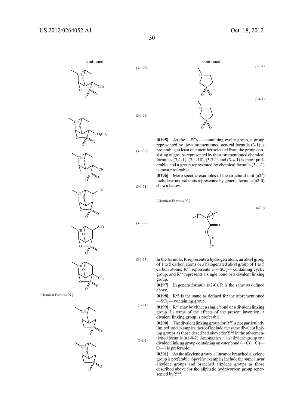 RESIST COMPOSITION, METHOD OF FORMING RESIST PATTERN, AND POLYMERIC     COMPOUND - diagram, schematic, and image 31