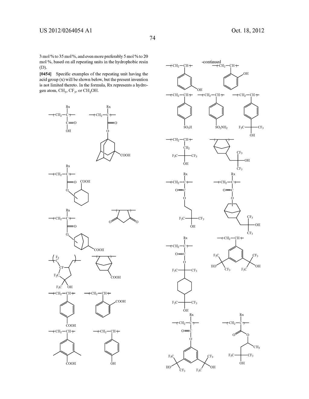 PATTERN FORMING METHOD, ACTINIC-RAY-SENSITIVE OR RADIATION-SENSITIVE RESIN     COMPOSITION, AND RESIST FILM - diagram, schematic, and image 75