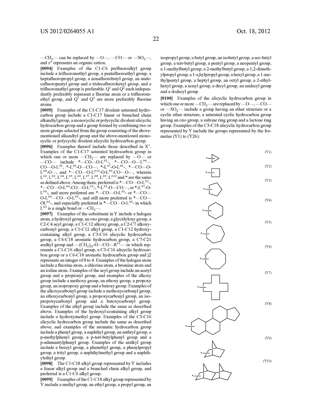 PHOTORESIST COMPOSITION - diagram, schematic, and image 23