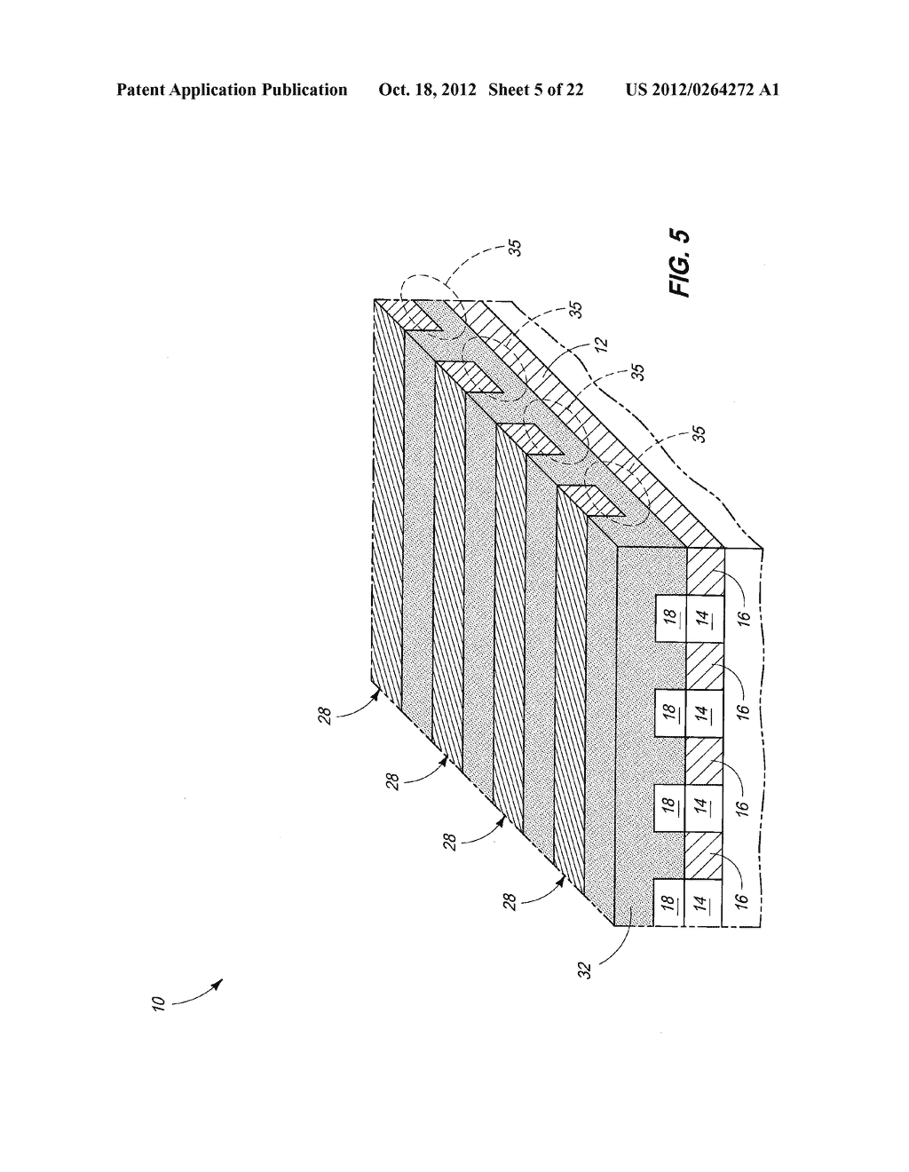 Methods Of Forming A Nonvolatile Memory Cell And Methods Of Forming An     Array Of Nonvolatile Memory Cells Array Of Nonvolatile Memory Cells - diagram, schematic, and image 06