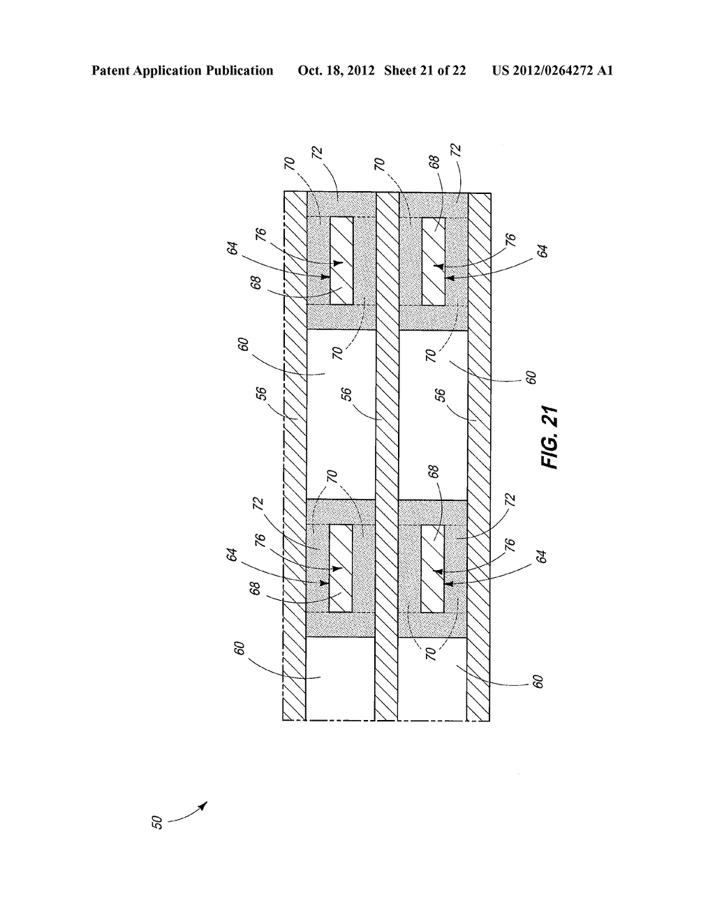 Methods Of Forming A Nonvolatile Memory Cell And Methods Of Forming An     Array Of Nonvolatile Memory Cells Array Of Nonvolatile Memory Cells - diagram, schematic, and image 22