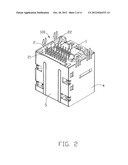 ELECTRICAL CONNECTOR WITH BACK SHELL diagram and image