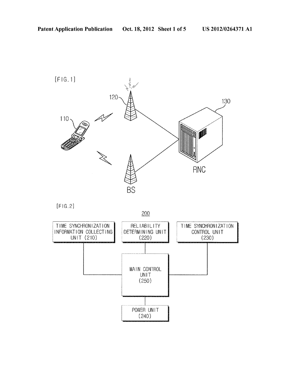 APPARATUS AND METHOD FOR CONTROLLING TIME SYNCHRONIZATION BETWEEN BASE     STATIONS - diagram, schematic, and image 02