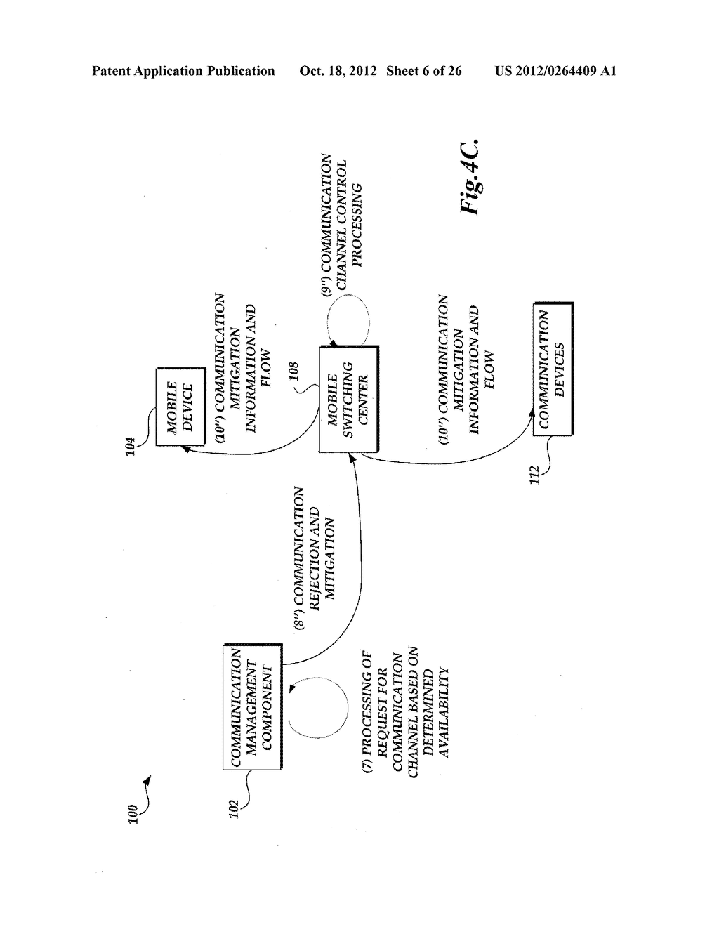 MANAGEMENT OF MOBILE DEVICE COMMUNICATION SESSIONS TO REDUCE USER     DISTRACTION - diagram, schematic, and image 07