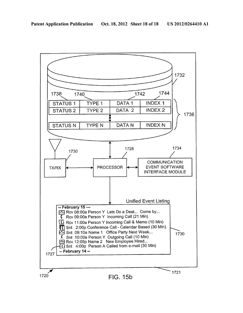 ADVANCED VOICE AND DATA OPERATIONS IN A DUAL-MODE MOBILE DATA     COMMUNICATION DEVICE - diagram, schematic, and image 19