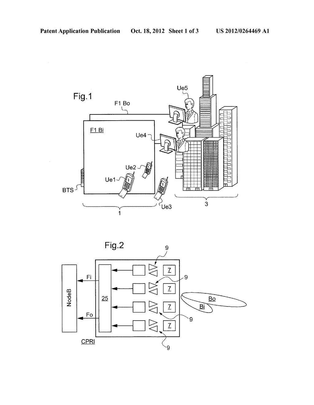 BASE TRANSCEIVER STATION AND ASSOCIATED METHOD FOR COMMUNICATION BETWEEN     BASE TRANSCEIVER STATION AND USER EQUIPMENTS - diagram, schematic, and image 02