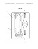 GOLF TEE SOUVENIR diagram and image