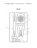 GOLF TEE SOUVENIR diagram and image