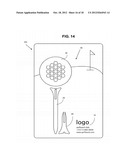 GOLF TEE SOUVENIR diagram and image