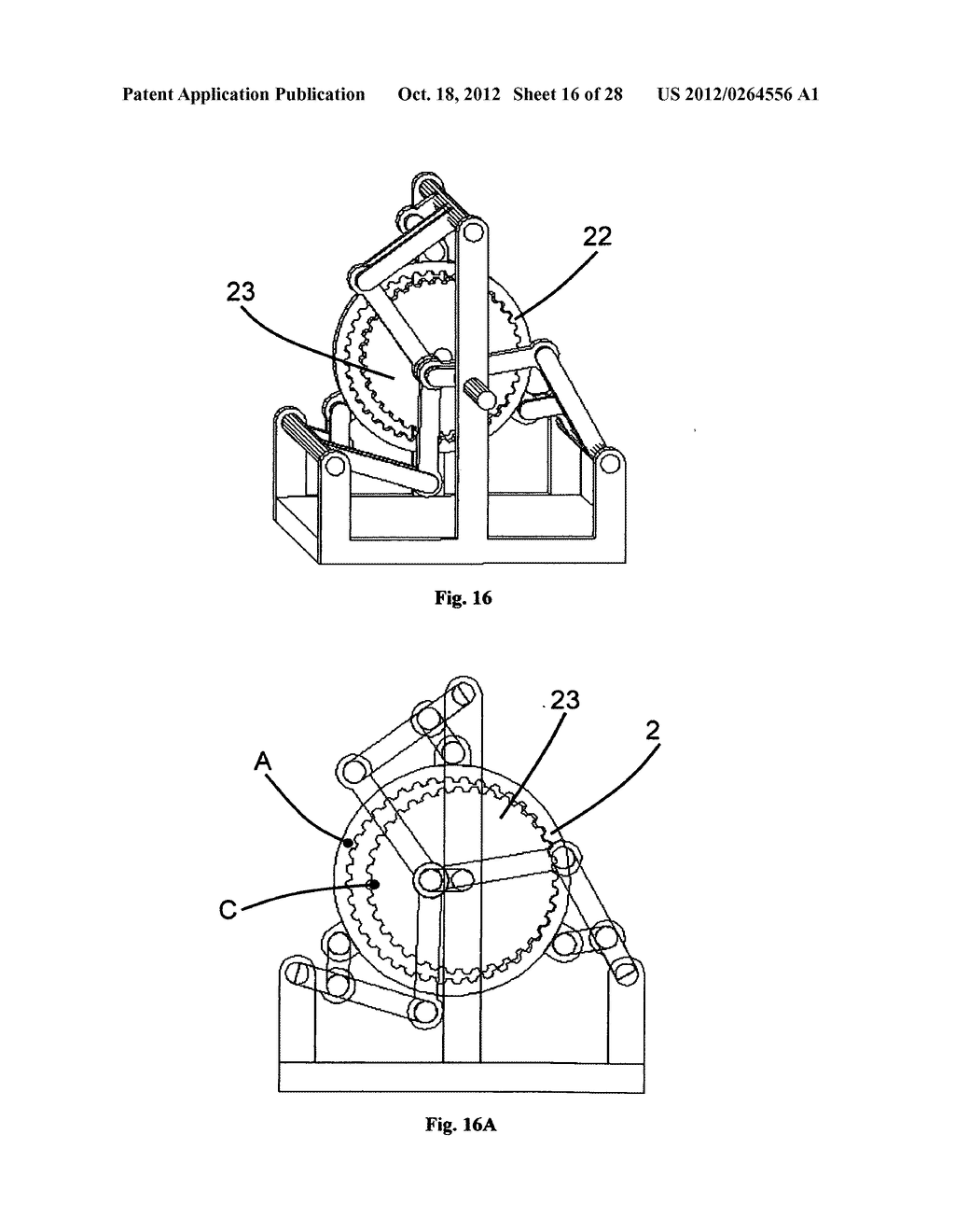 Translating Gear Set with Linkages - diagram, schematic, and image 17