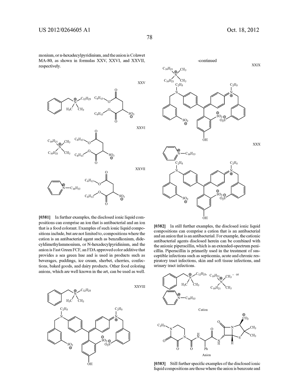 Multi-Functional Ionic Liquid Compositions for Overcoming Polymorphism and     Imparting Improved Properties for Active Pharmaceutical, Biological,     Nutritional, and Energetic Ingredients - diagram, schematic, and image 85