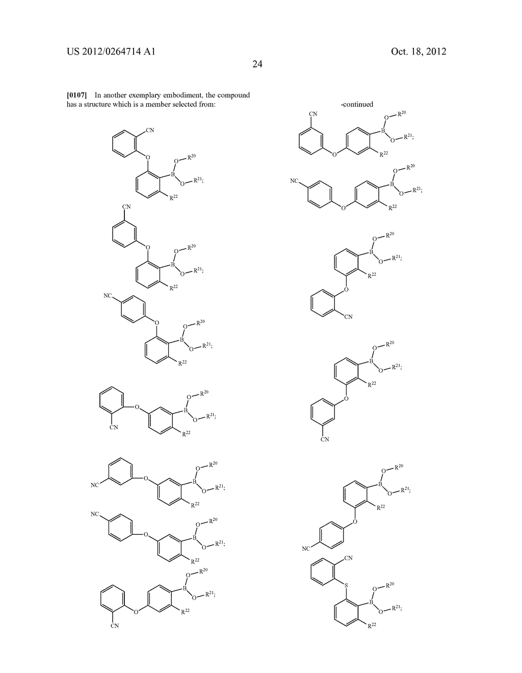 BORON-CONTAINING SMALL MOLECULES AS ANTI-INFLAMMATORY AGENTS - diagram, schematic, and image 46