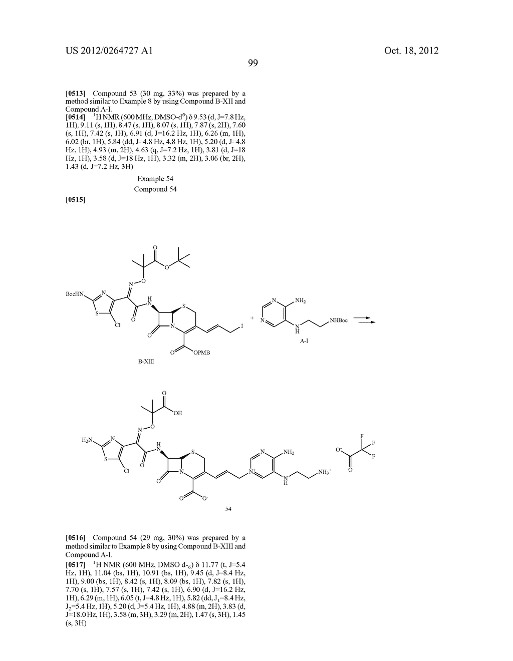 NOVEL CEPHALOSPORIN DERIVATIVES AND PHARMACEUTICAL COMPOSITIONS THEREOF - diagram, schematic, and image 102