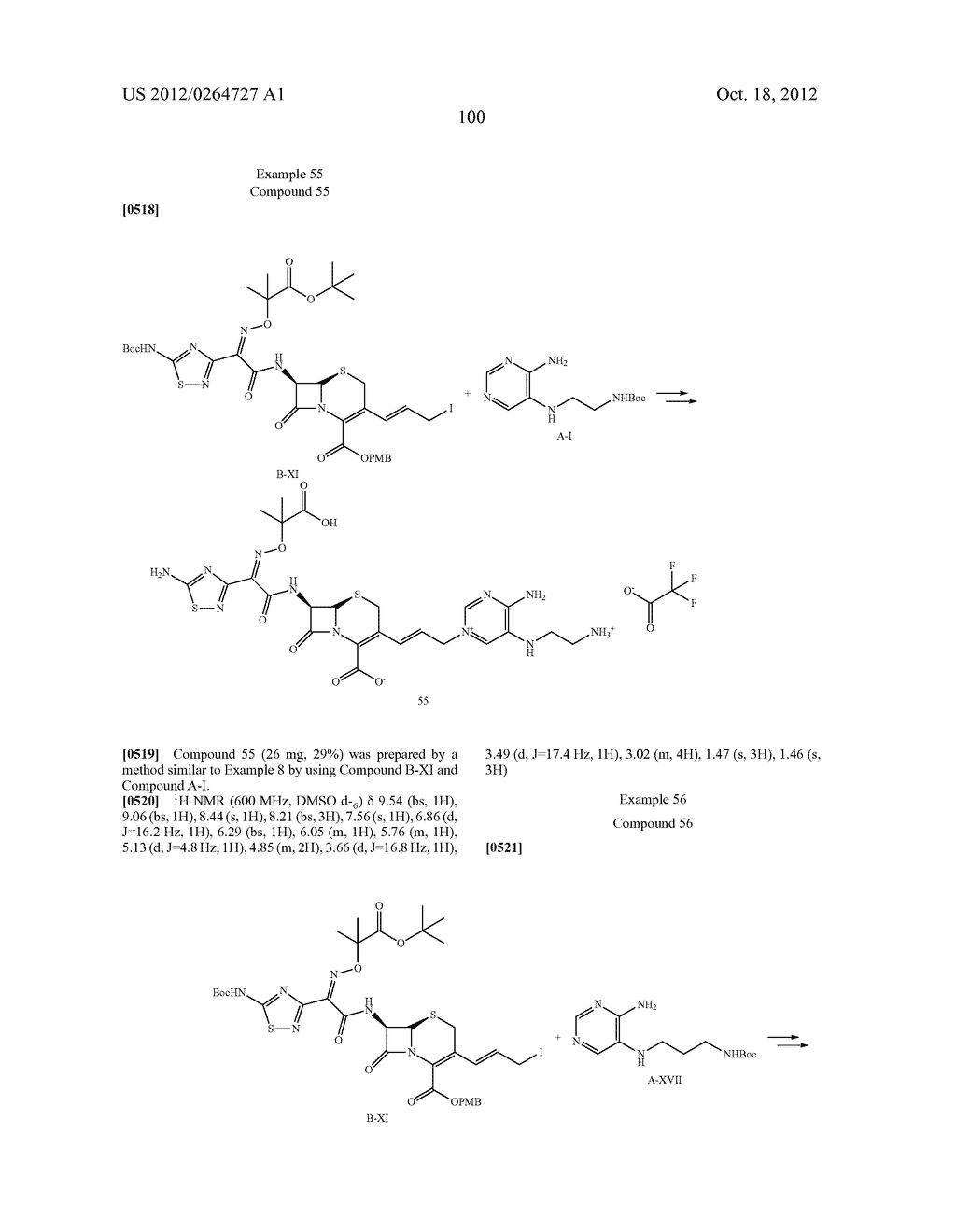 NOVEL CEPHALOSPORIN DERIVATIVES AND PHARMACEUTICAL COMPOSITIONS THEREOF - diagram, schematic, and image 103