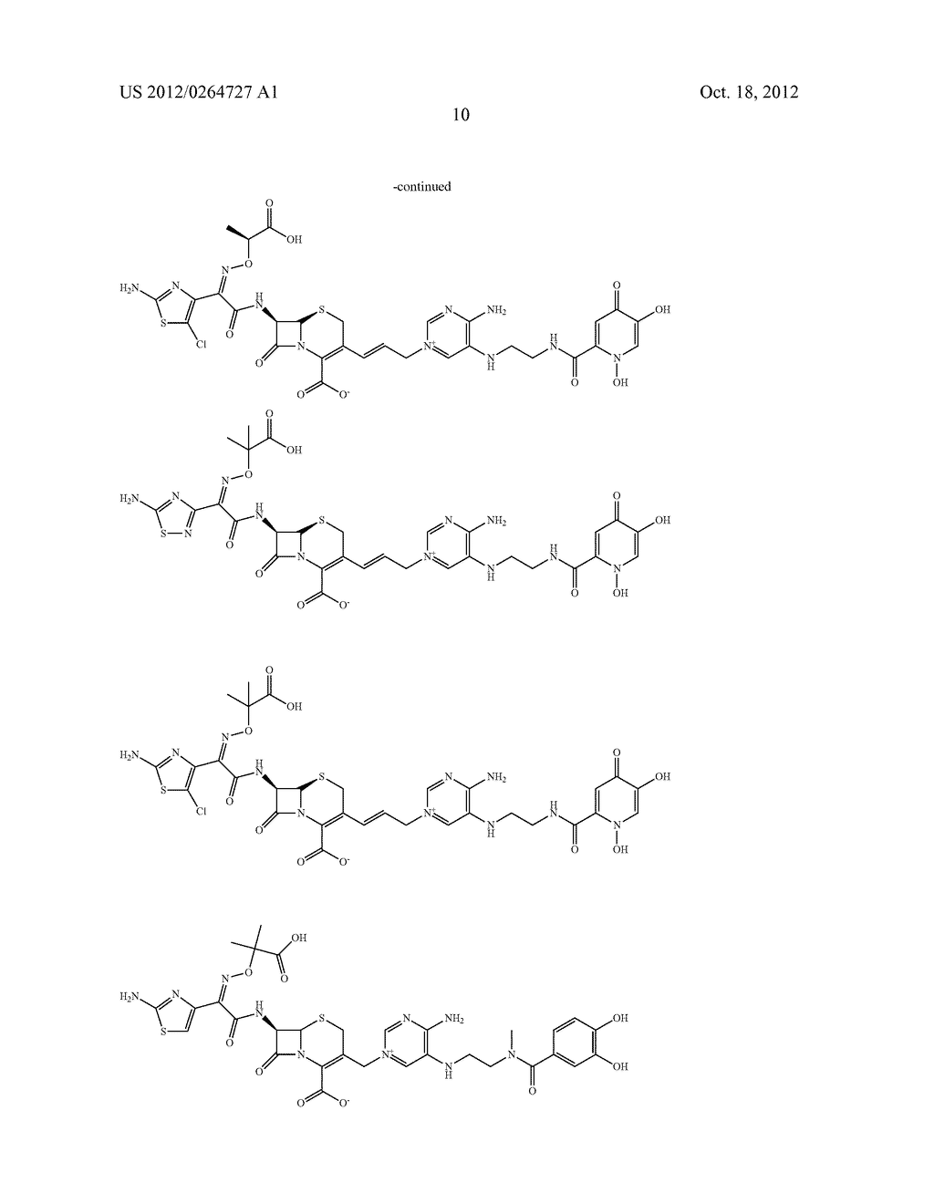 NOVEL CEPHALOSPORIN DERIVATIVES AND PHARMACEUTICAL COMPOSITIONS THEREOF - diagram, schematic, and image 13