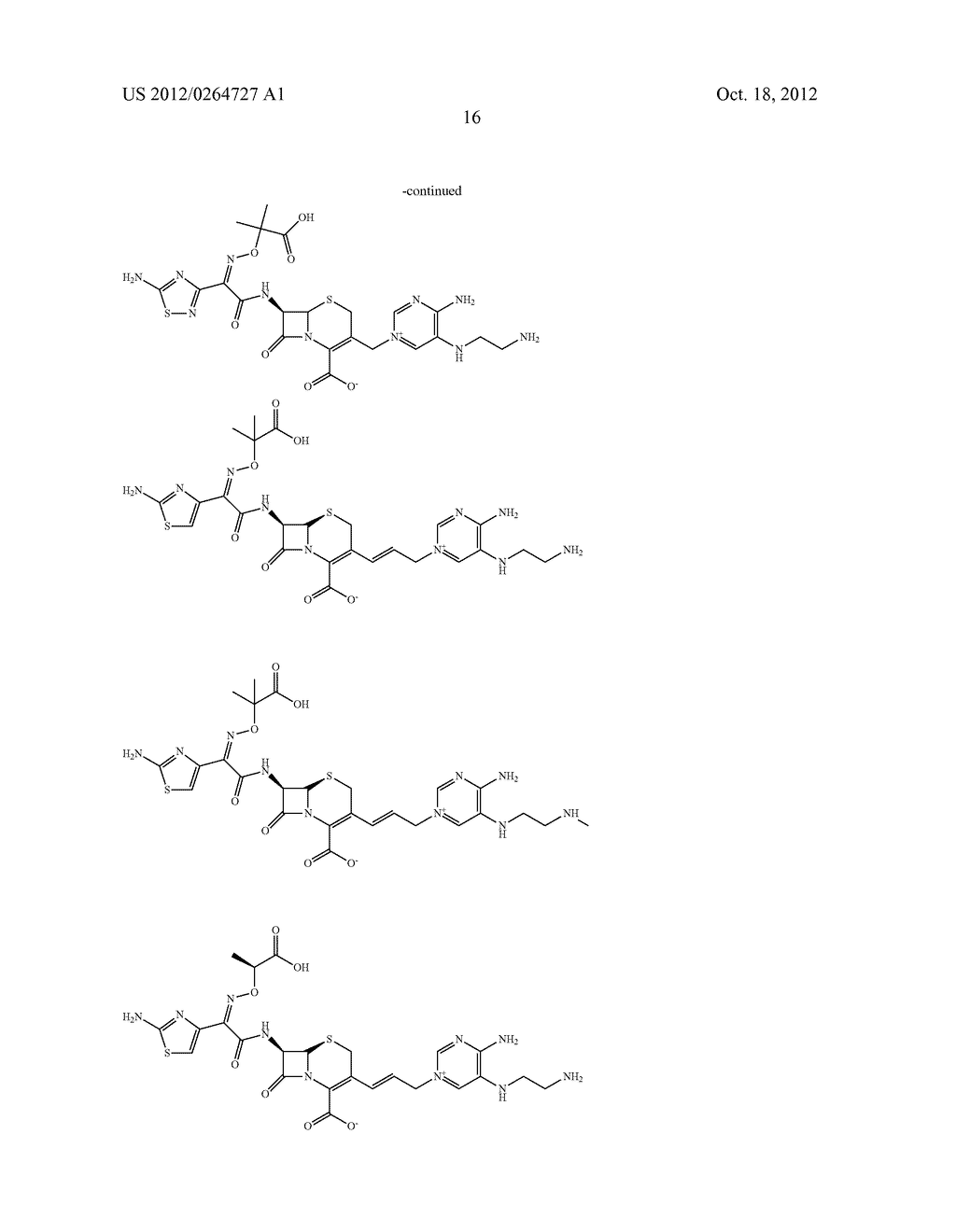 NOVEL CEPHALOSPORIN DERIVATIVES AND PHARMACEUTICAL COMPOSITIONS THEREOF - diagram, schematic, and image 19