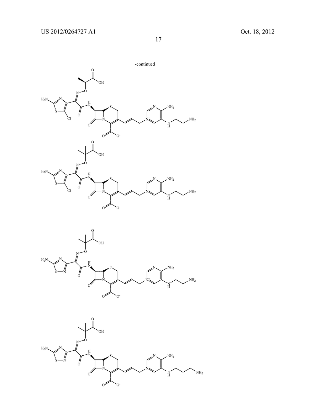 NOVEL CEPHALOSPORIN DERIVATIVES AND PHARMACEUTICAL COMPOSITIONS THEREOF - diagram, schematic, and image 20