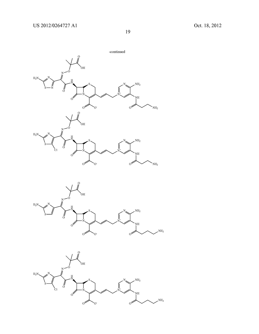 NOVEL CEPHALOSPORIN DERIVATIVES AND PHARMACEUTICAL COMPOSITIONS THEREOF - diagram, schematic, and image 22
