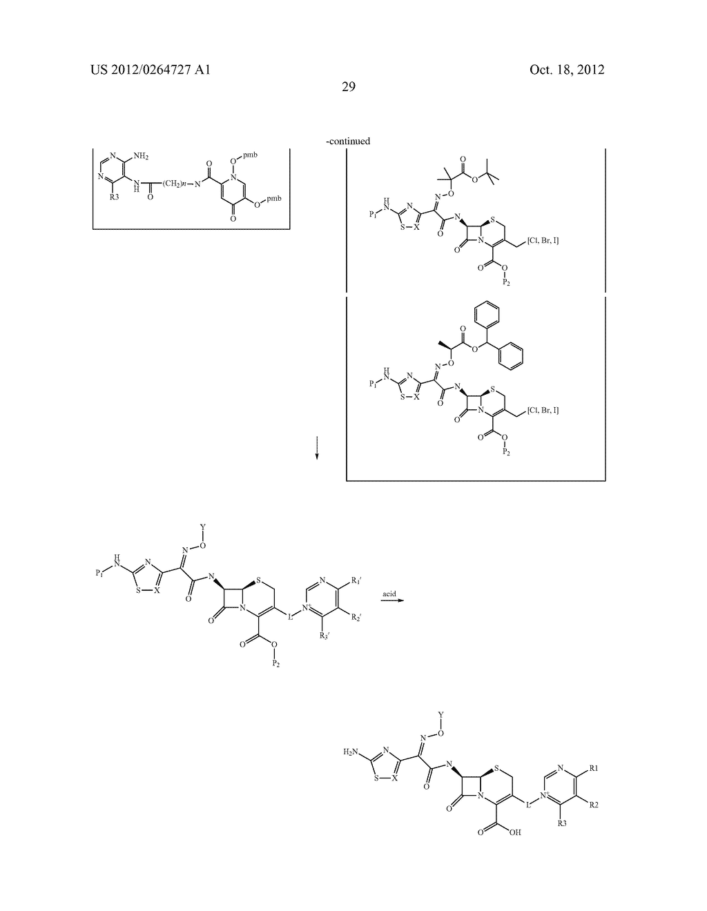 NOVEL CEPHALOSPORIN DERIVATIVES AND PHARMACEUTICAL COMPOSITIONS THEREOF - diagram, schematic, and image 32
