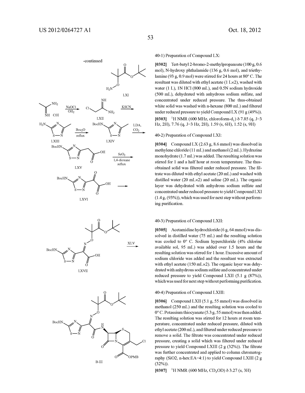 NOVEL CEPHALOSPORIN DERIVATIVES AND PHARMACEUTICAL COMPOSITIONS THEREOF - diagram, schematic, and image 56