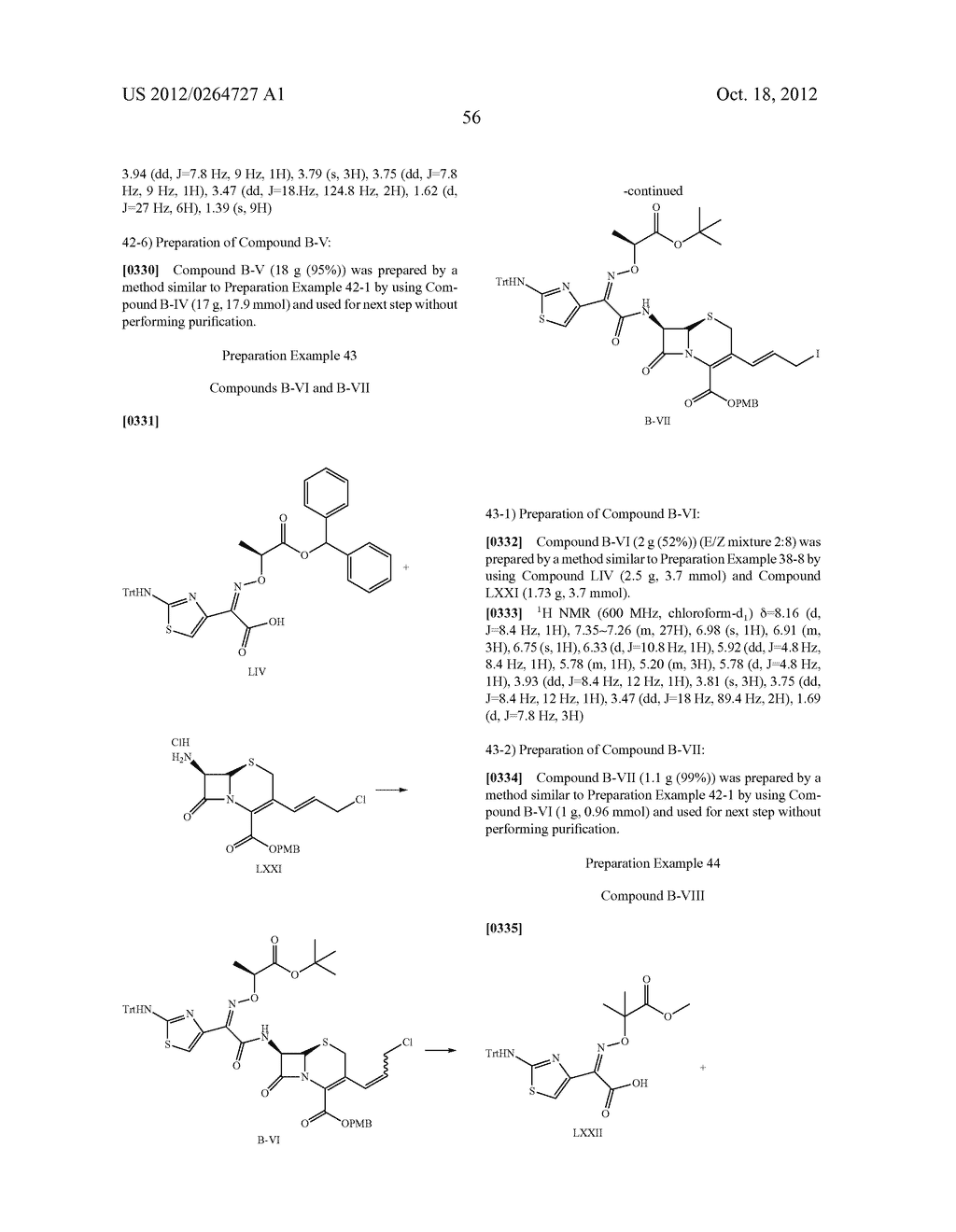 NOVEL CEPHALOSPORIN DERIVATIVES AND PHARMACEUTICAL COMPOSITIONS THEREOF - diagram, schematic, and image 59