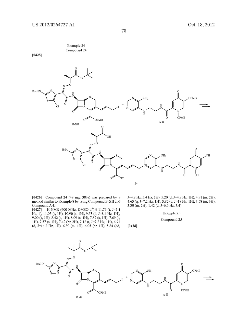 NOVEL CEPHALOSPORIN DERIVATIVES AND PHARMACEUTICAL COMPOSITIONS THEREOF - diagram, schematic, and image 81