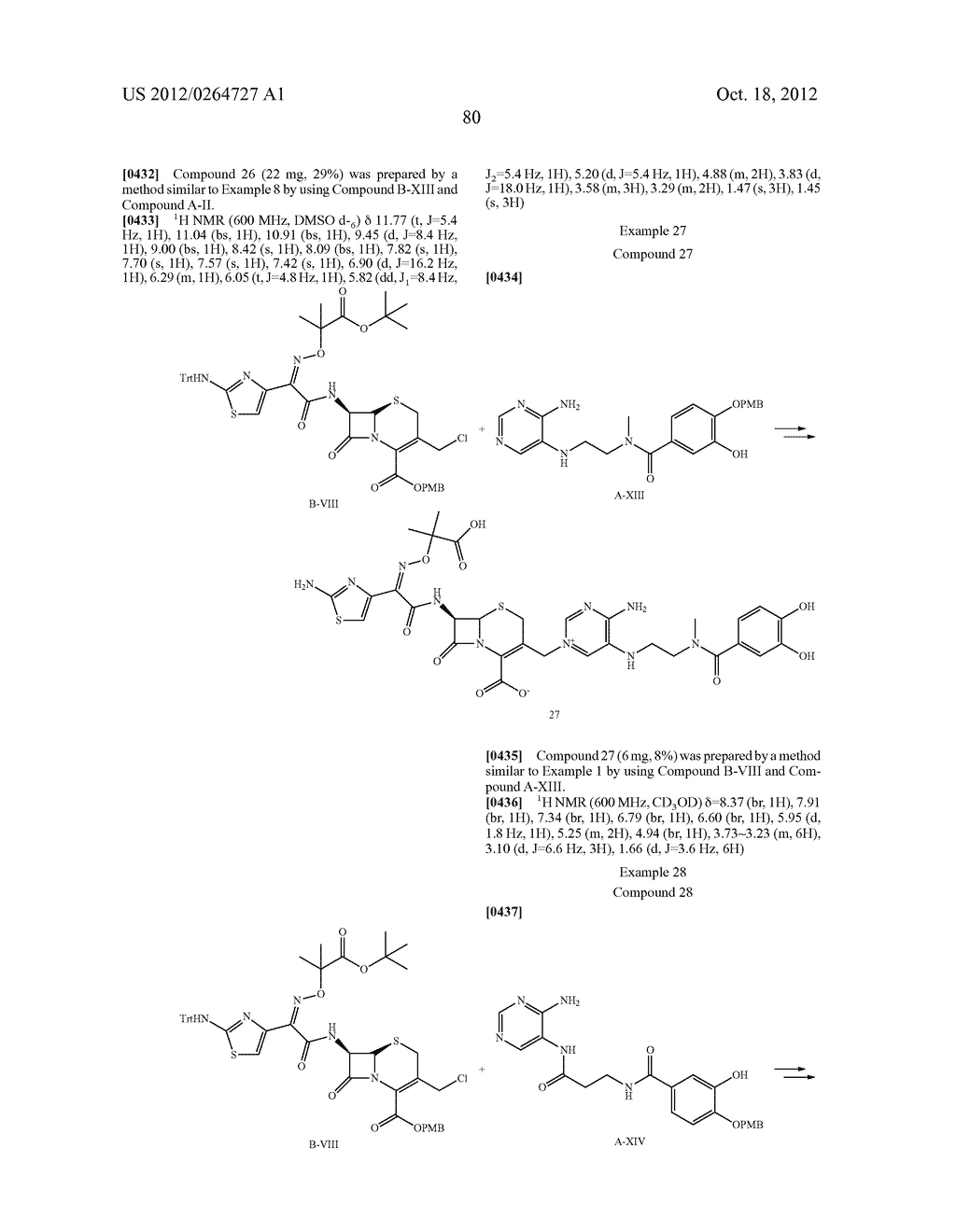 NOVEL CEPHALOSPORIN DERIVATIVES AND PHARMACEUTICAL COMPOSITIONS THEREOF - diagram, schematic, and image 83