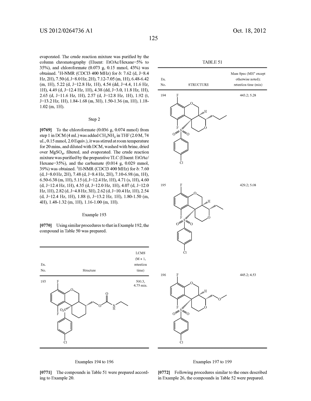 BENZENESULFONYL-CHROMANE, THIOCHROMANE, TETRAHYDRONAPHTHALENE AND RELATED     GAMMA SECRETASE INHIBITORS - diagram, schematic, and image 126