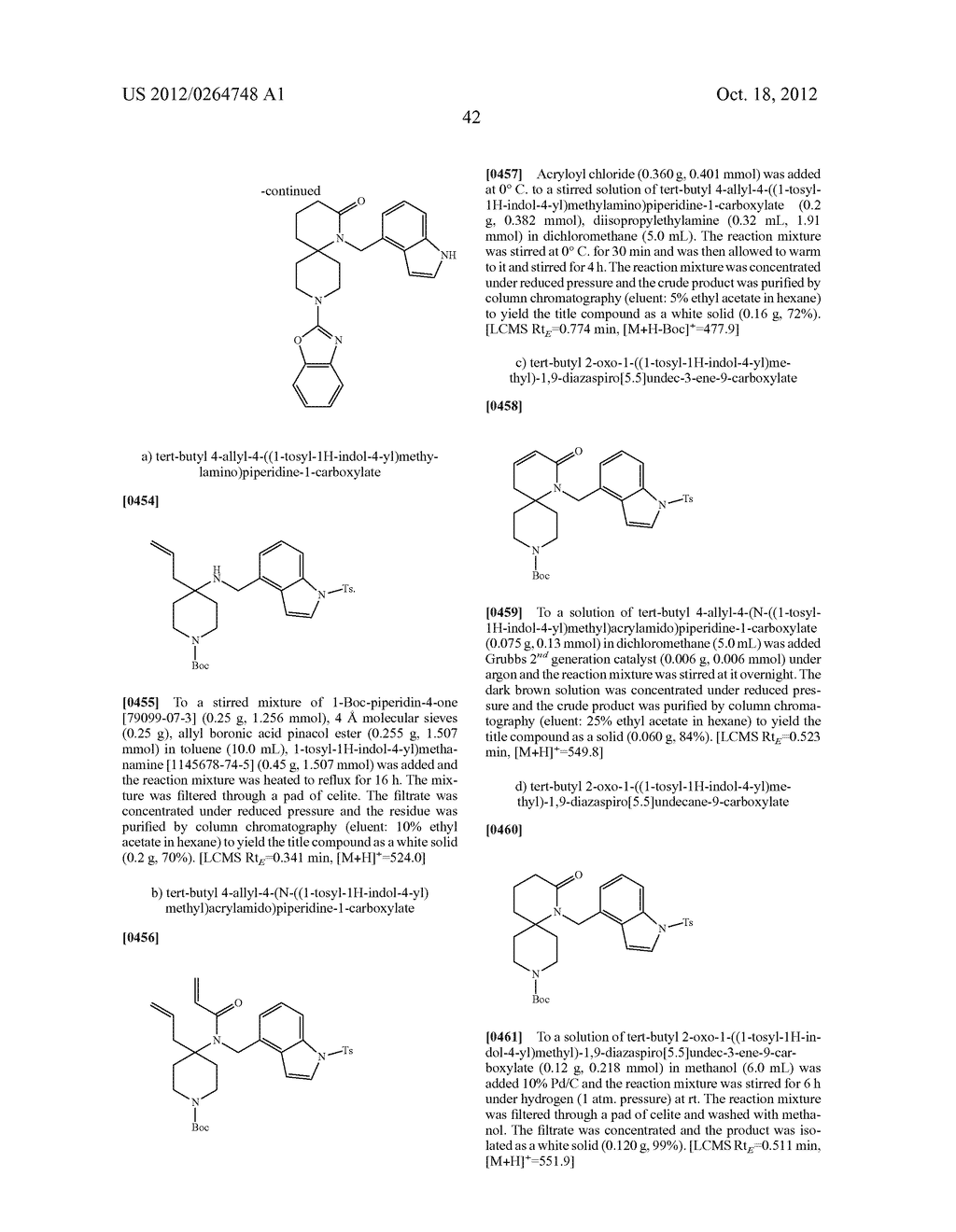 DIAZA-SPIRO[5.5]UNDECANES - diagram, schematic, and image 43