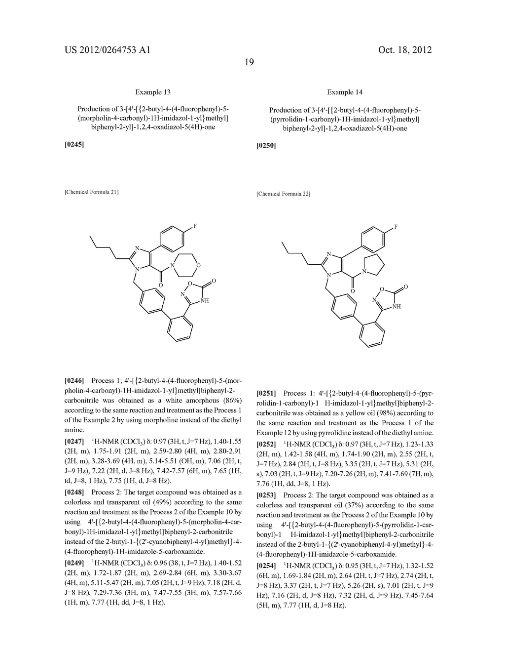 NOVEL 1-(BIPHENYL-4-YL-METHYL)-1H-IMIDAZOLE DERIVATIVE AND PHARMACEUTICAL     PRODUCT CONTAINING SAME - diagram, schematic, and image 20