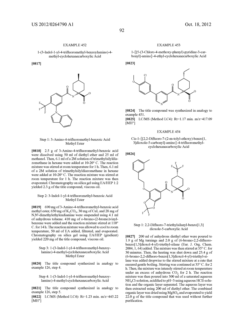 ACYLAMINO-SUBSTITUTED CYCLIC CARBOXYLIC ACID DERIVATIVES AND THEIR USE AS     PHARMACEUTICALS - diagram, schematic, and image 93