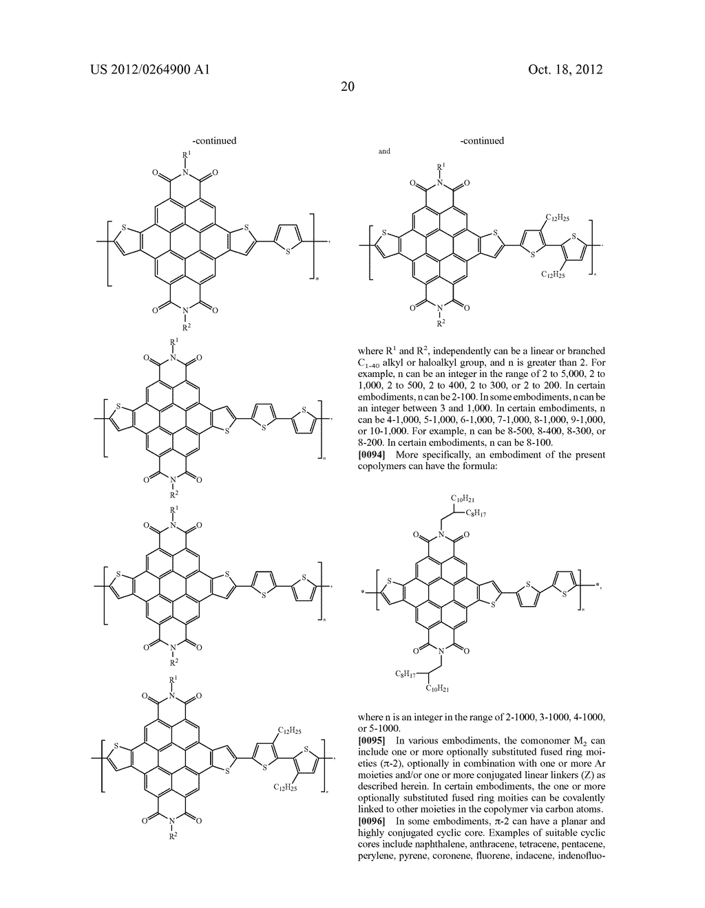 THIENOCORONENE-IMIDE SEMICONDUCTING COMPOUNDS AND POLYMERS - diagram, schematic, and image 21