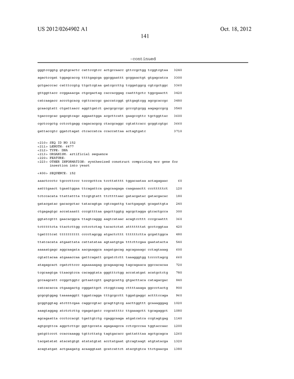 Methods, Systems and Compositions for Increased Microorganism Tolerance to     and Production of 3-Hydroxypropionic Acid (3-HP) - diagram, schematic, and image 190