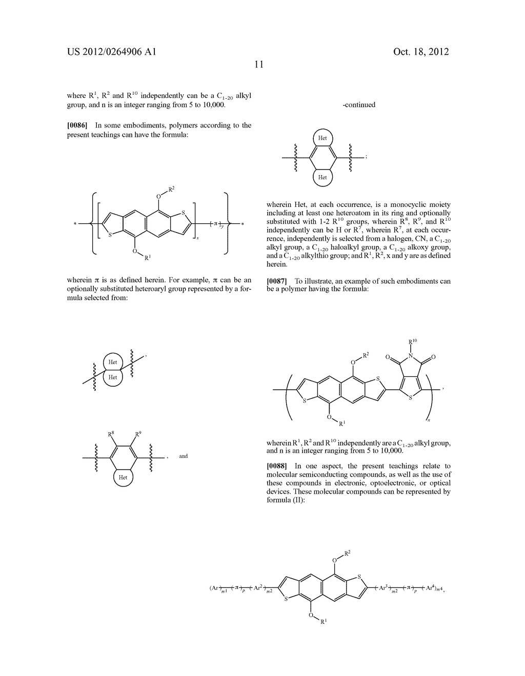 SEMICONDUCTING COMPOUNDS AND DEVICES INCORPORATING SAME - diagram, schematic, and image 18