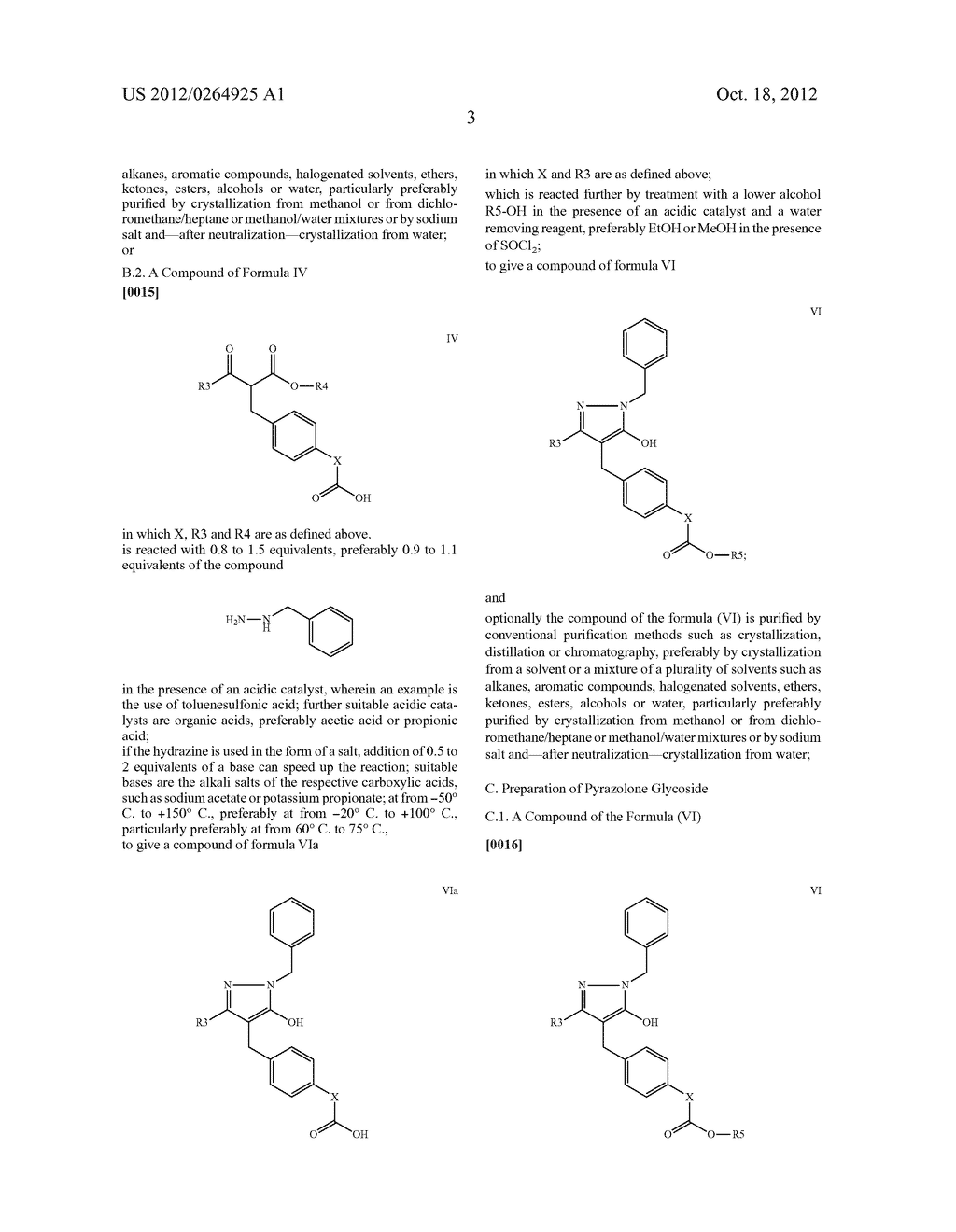 METHOD FOR PRODUCING PYRAZOLE GLYCOSIDE DERIVATIVES - diagram, schematic, and image 04