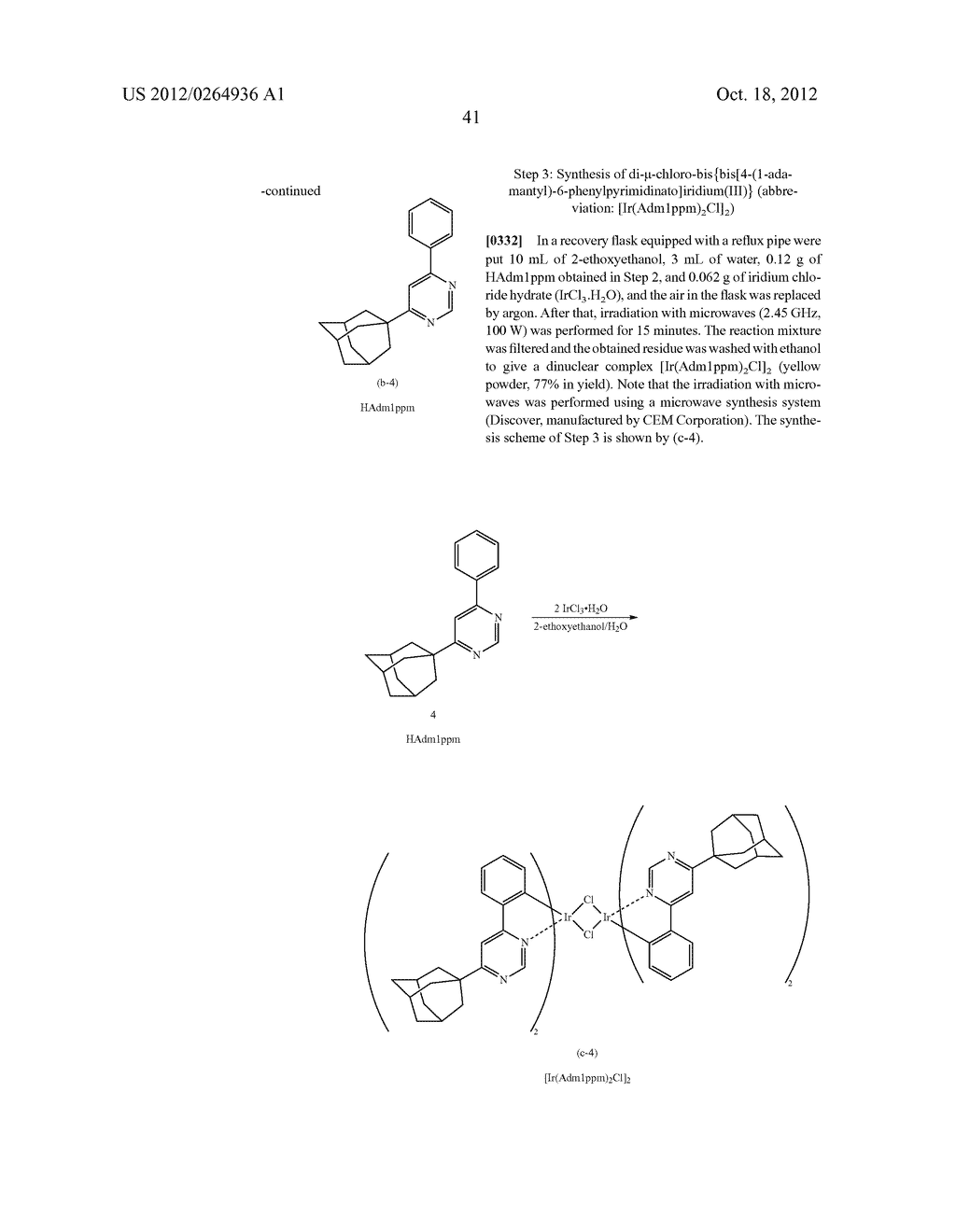 Organic Light-Emitting Element, Organometallic Complex, Light-Emitting     Device, Electronic Appliance, and Lighting Device - diagram, schematic, and image 62