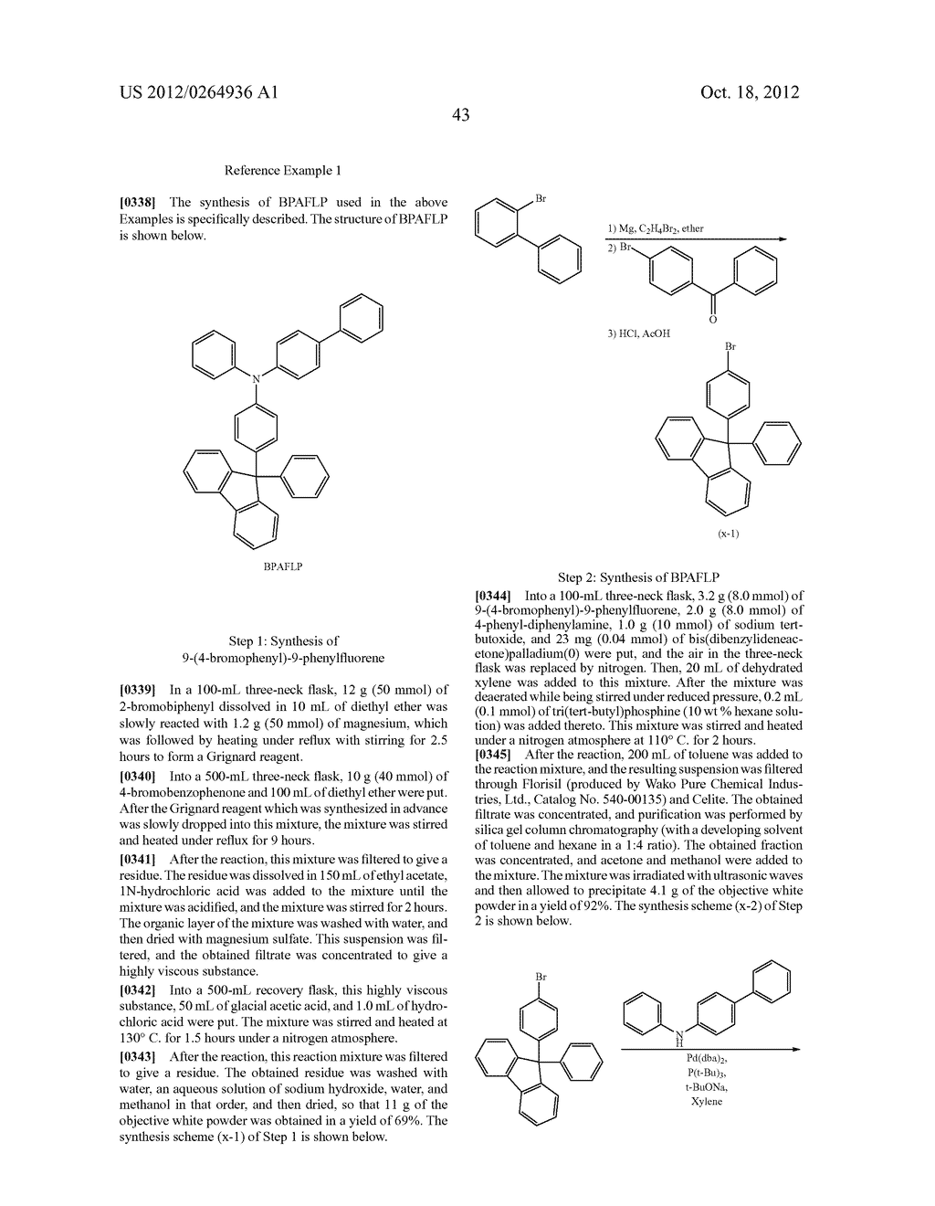 Organic Light-Emitting Element, Organometallic Complex, Light-Emitting     Device, Electronic Appliance, and Lighting Device - diagram, schematic, and image 64