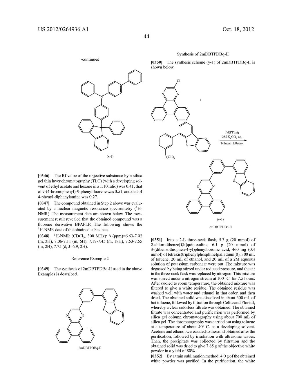 Organic Light-Emitting Element, Organometallic Complex, Light-Emitting     Device, Electronic Appliance, and Lighting Device - diagram, schematic, and image 65