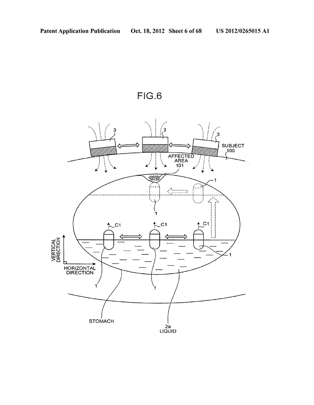 BODY-INSERTABLE DEVICE SYSTEM AND IN-VIVO OBSERVATION METHOD - diagram, schematic, and image 07