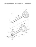 TROCAR WITH INTEGRATED LIGHT AND/OR SCOPE OPTICAL FIBERS diagram and image