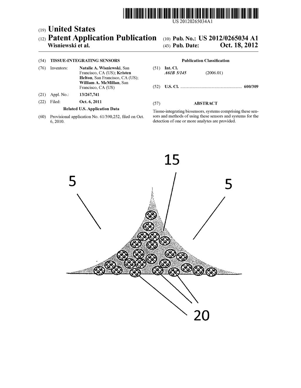 TISSUE-INTEGRATING SENSORS - diagram, schematic, and image 01