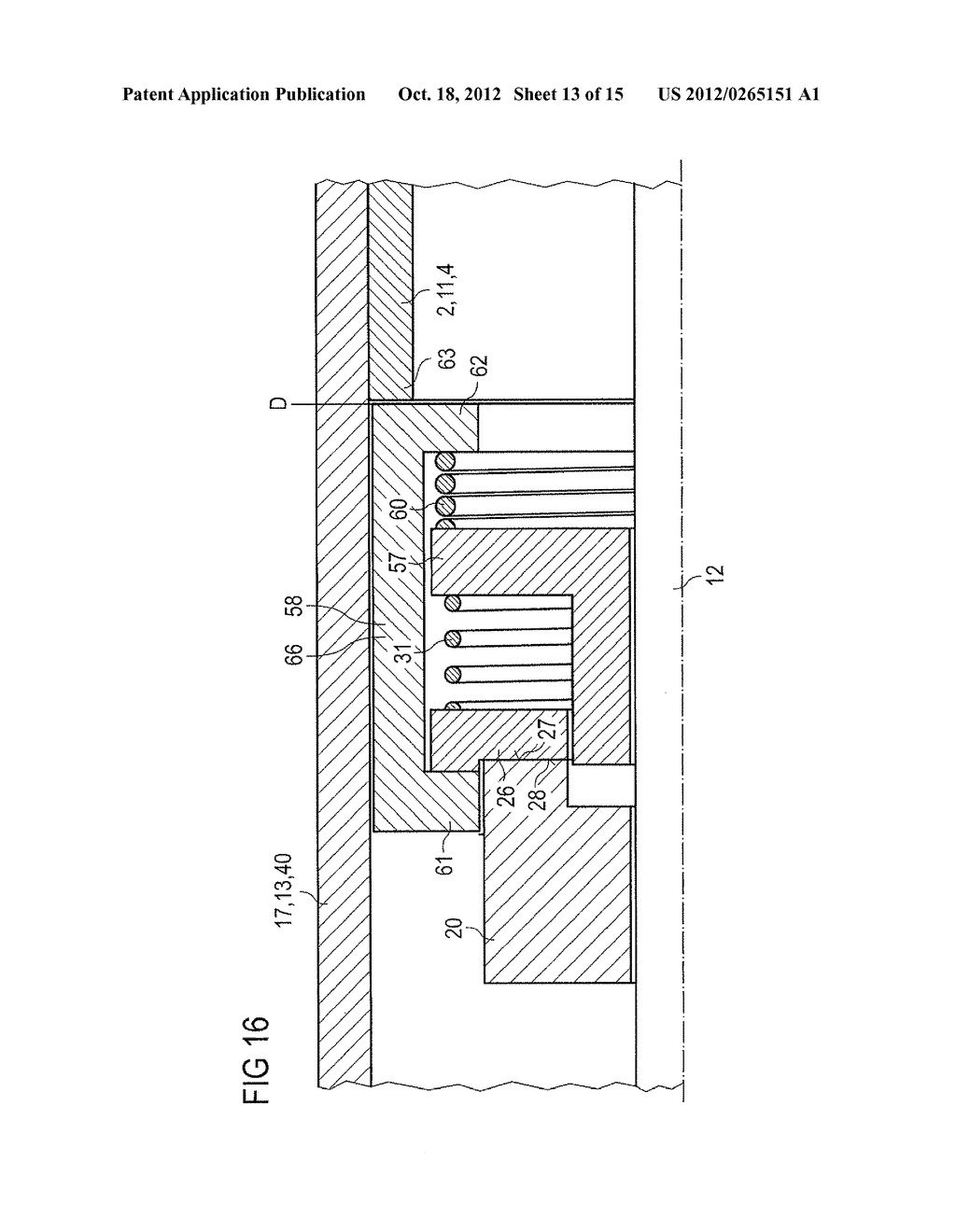 Resettable Drive Mechanism for a Medication Delivery Device and Medication     Delivery Device - diagram, schematic, and image 14