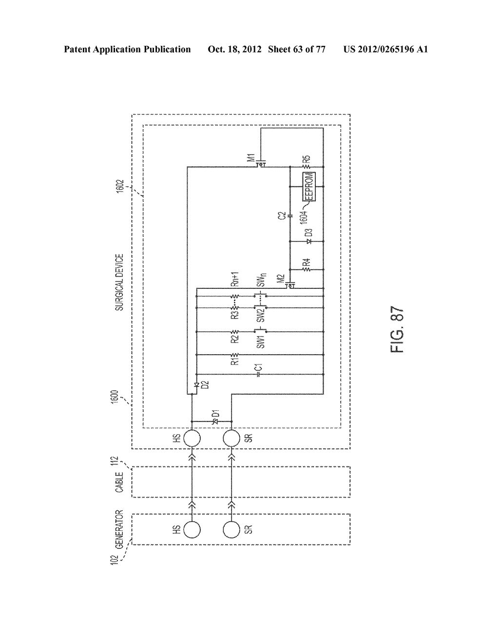 SURGICAL GENERATOR FOR ULTRASONIC AND ELECTROSURGICAL DEVICES - diagram, schematic, and image 64