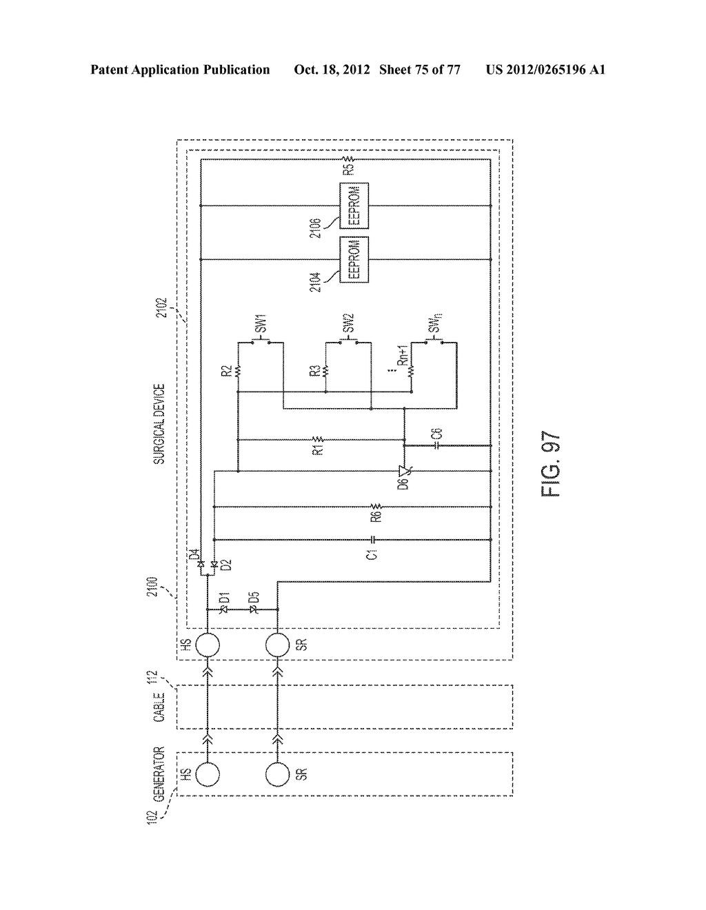 SURGICAL GENERATOR FOR ULTRASONIC AND ELECTROSURGICAL DEVICES - diagram, schematic, and image 76