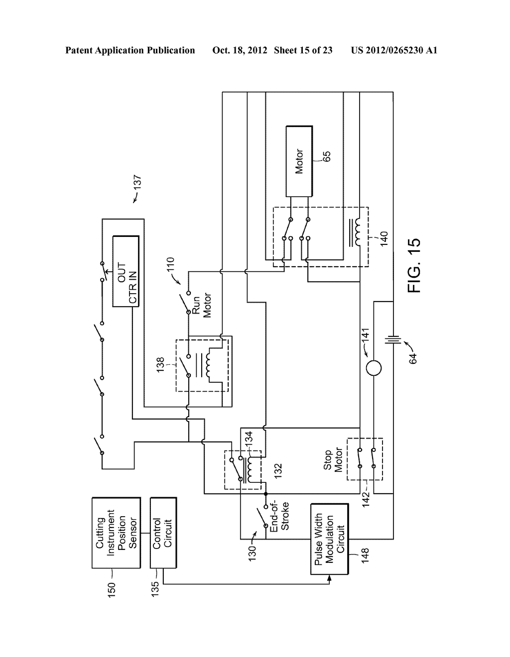 MOTOR-DRIVEN SURGICAL CUTTING INSTRUMENT - diagram, schematic, and image 16